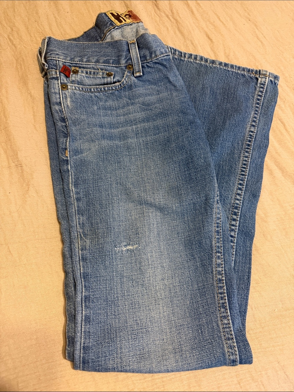 Hollister Women's Relaxed Blue Denim Jeans